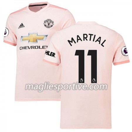Completo Calcio Manchester United Anthony Martial 11 Divisa Trasferta 2018/2019